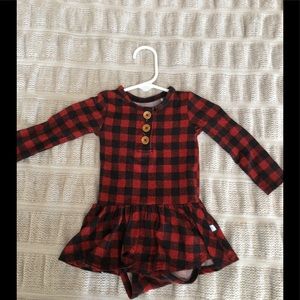 Posh Peanut long sleeved twirl bodysuit